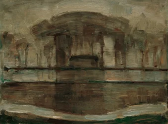 Bauernhof Geinrust im Nebel